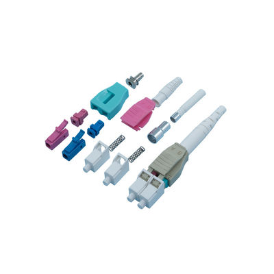 Goede prijs Aangepaste LC Uniboot Connector 7.0mm Boot Met Polariteitsomkering IEC Conformiteit online