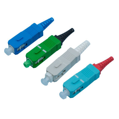 Goede prijs Push Pull Type SC APC Fiber Connector Fiber Optic Jumper Connectors Makkelijk te hanteren online