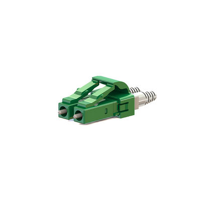 Compacte LC-optische vezelconnectorenigmodus/multimode in telecommunicatie