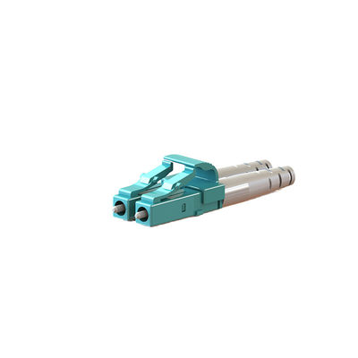 Optische vezel LC Duplex Connector Plastic / Metalen behuizing met verschillende boot