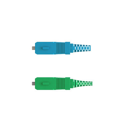 Single Mode SC Fiber Optic Connector Short Boot Voor Fiber Optic Patch Cord
