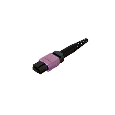 12 / 16 / 24 Core MPO Fiber Connector 3.0 60mm Man Vrouw RoHS gecertificeerd