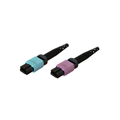 Flexible MPO Fiber Optic Connector 3.0 60mm 16 Core voor parallelle optische transmissie