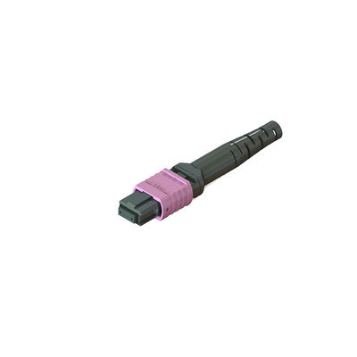 MPO-vezelconnector met verschillende ferrule-materialen, lichaam en laarskleuren