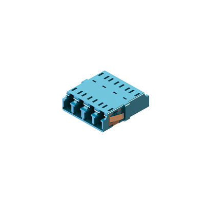 4 Multimode LC-vezeloptische adapter Vermindervezeloptische koppelingen voor CATV / FTTX