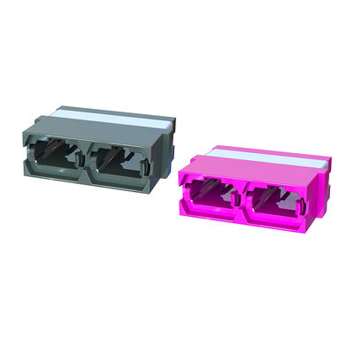 Goede prijs Plastic materiaal Glasvezel Adapter MPO In Zwart Blauw Groen En Aqua Kleuren online
