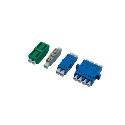 Kleurcodes Vrouw tot Vrouw LC tot LC vezeladapter Plastic met flense en zonder flense