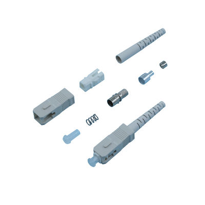 Goede prijs Mannelijke Vrouwelijke SC Glasvezel Connector Kits Optische Kabel Connectors online
