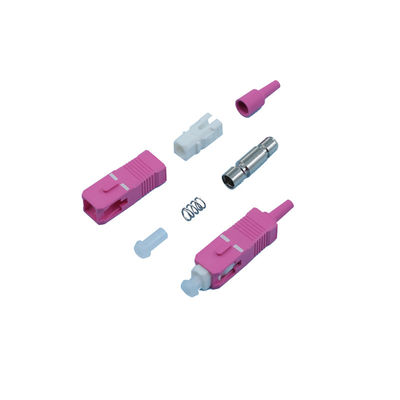 SC-optische vezelconnectoren 3.0 mm met vezeloptische connectoren en adapters