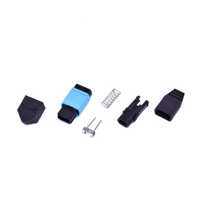 MPO 5.0mm Glasvezelconnector Blote Lint Boot 12/24 Kern Ferrule Glasvezel Jack