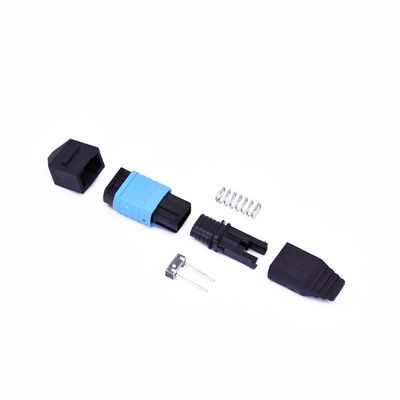 Goede prijs 3.0mm MT-MPO OM3 Fiber Connector 16/32 Core Offset Key Fiber Array Support Mold Design online