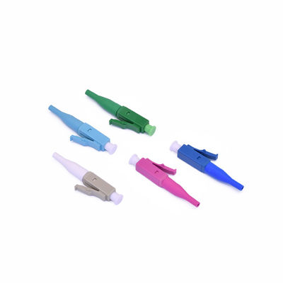 0.9mm LC Fiber Connector volledig kunststof in PEI simplex duplex voor FTTH met lage verliezen