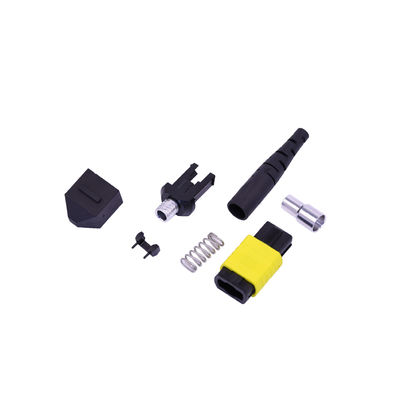 Goede prijs MPO/MTP 12/24 Core 3.0mm Multimode Fiber Optic Connector Kits met laag verlies uL94v-0 online